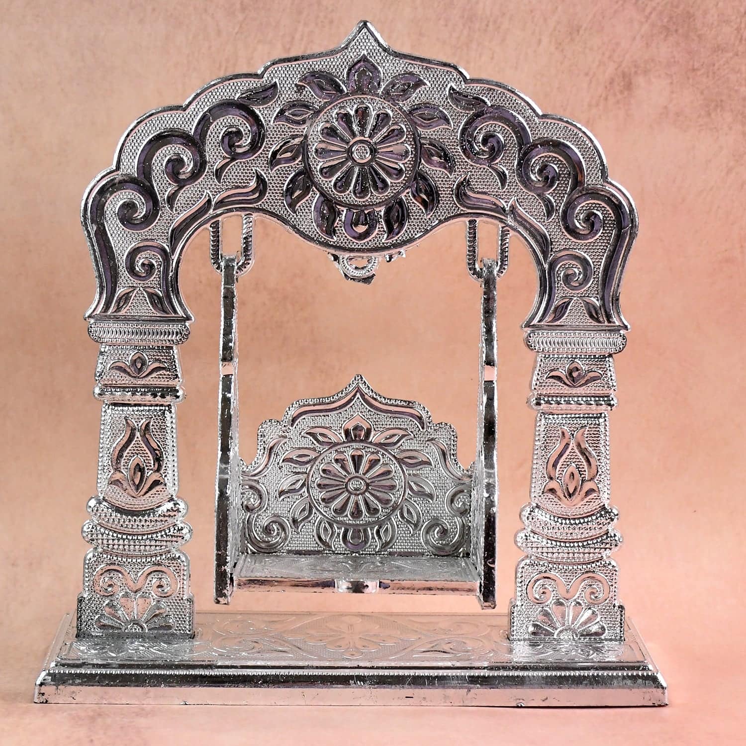 Bal Gopal Silver Jhula Swing - Image 8