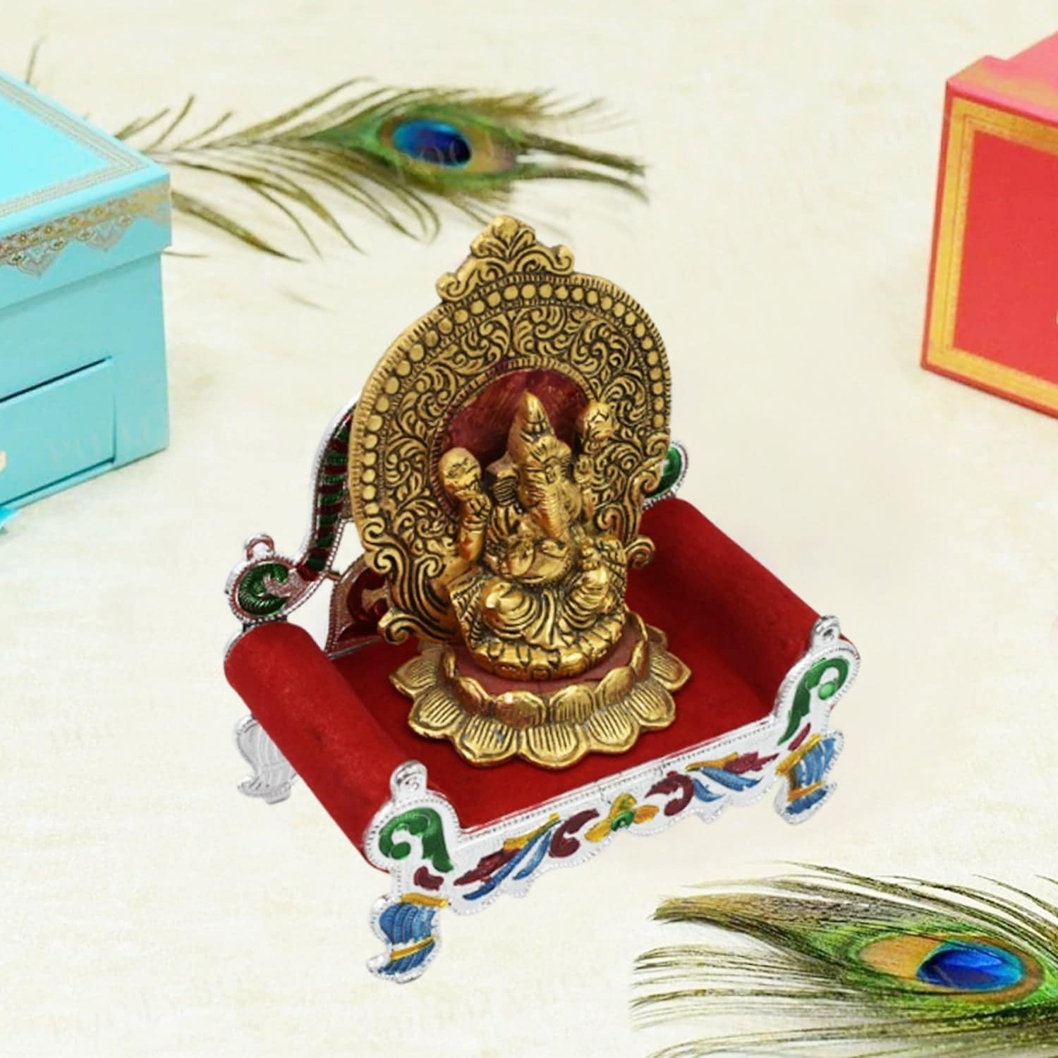 Bal Gopal Singhasan Deity Throne - Image 3