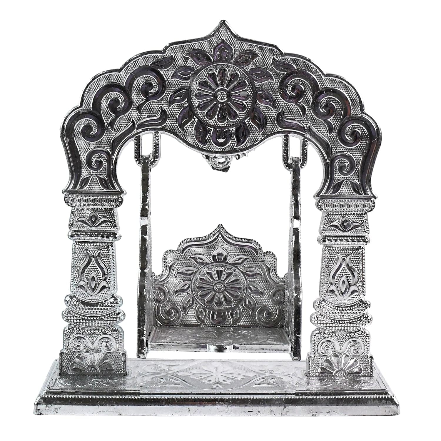 Bal Gopal Silver Jhula Swing - Image 5