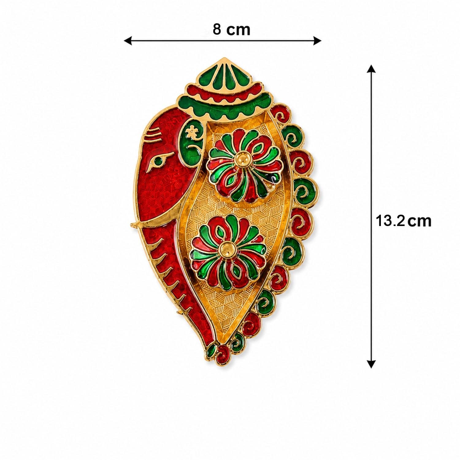 Leaf Shape Kankavati Kumkum Holder - Image 6