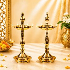 Brass Samai Oil Lamp